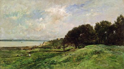 The Coast of Villerville, 1875 by Charles Francois Daubigny